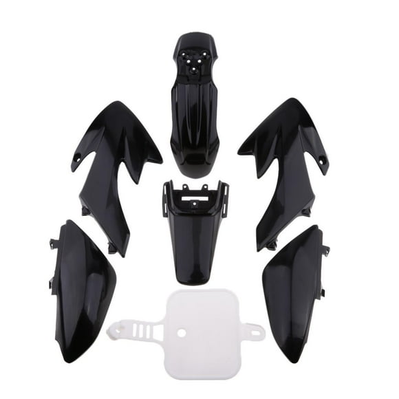de Guardabarros de Plástico para para CRF50 50CC 120CC 125CC Negro Cola Kit de carenado de la motocicleta