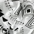 thumbnail image 2 of Ntbay 3-Pieces Microfiber Ultra Soft Bohemia Print Duvet Cover Set with Zipper Closure and Corner Ties, Black and White, Queen, 2 of 5