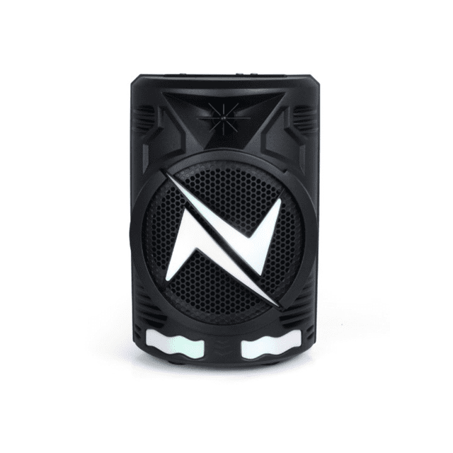 Bocina portátil recargable con micrófono FOL FS-L138 control y luz