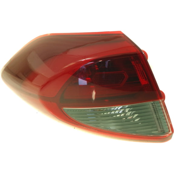 Tail Light Compatible With 2016-2018 Hyundai Tucson Left Driver Side, Outer With bulb(s)