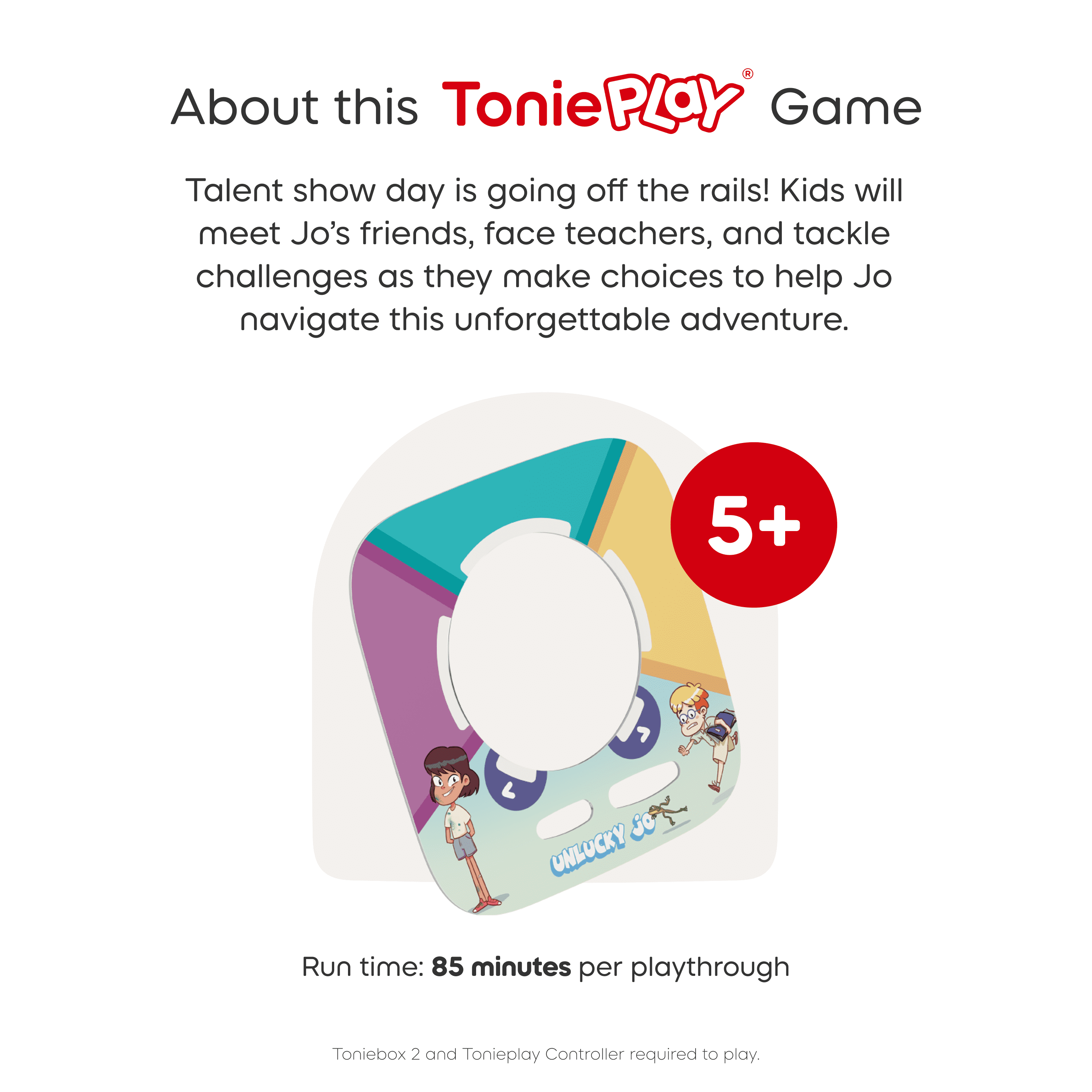 tonies Tonieplay: Unlucky Jo (Anglais)