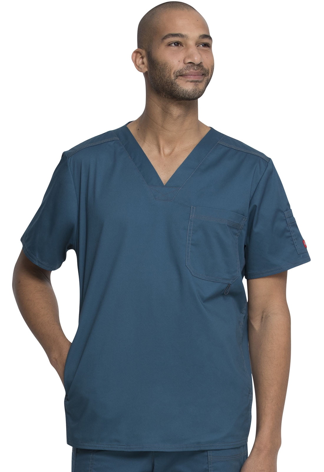 Dickies Dickies Gen Flex Scrubs Top for Men VNeck 81722, XL