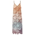 thumbnail image 4 of Mermaid Fish Scales Sleeveless Dress Women's Luxury Party Dress Birthday Dresses for Women, 4 of 7