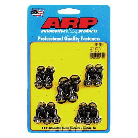 ARP 254-1801 Oil Pan Bolt Kit for Small Block Ford