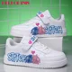thumbnail image 3 of Zapatillas de deporte de puntada para niños y niñas, zapatos informales de baloncesto, correr, deportes de moda, regalo para niñas de 7 y 18 años, 3 of 5