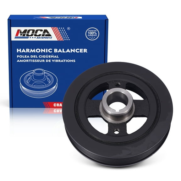 MOCA AUTOPARTS 594-197 Harmonic Balancer Fit for 1998-2008 Toyota Corolla 1.8L & 2003-2008 Pontiac Vibe 1.8L & 1998-2002 Chevrolet Prizm 1.8L