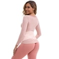 thumbnail image 2 of DARING DIVA Women's Lace Adjustable Pregnancy Belly Support Soft Belt L Pink, 2 of 6