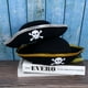 thumbnail image 2 of Sombrero pirata con estampado de calavera, sombrero de capitán pirata caribeño para niños, accesorios de disfraz de pirata, decoraciones piratas, disfraces de cosplay, fiesta temática, decoración, 2 of 5