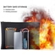 thumbnail image 3 of Bolsas de documentos ignífugas, bolsa de dinero impermeable e ignífuga, bolsa de almacenamiento segura a prueba de fuego con cremallera para titular de documentos A4, archivo, efectivo y tableta, 3 of 7