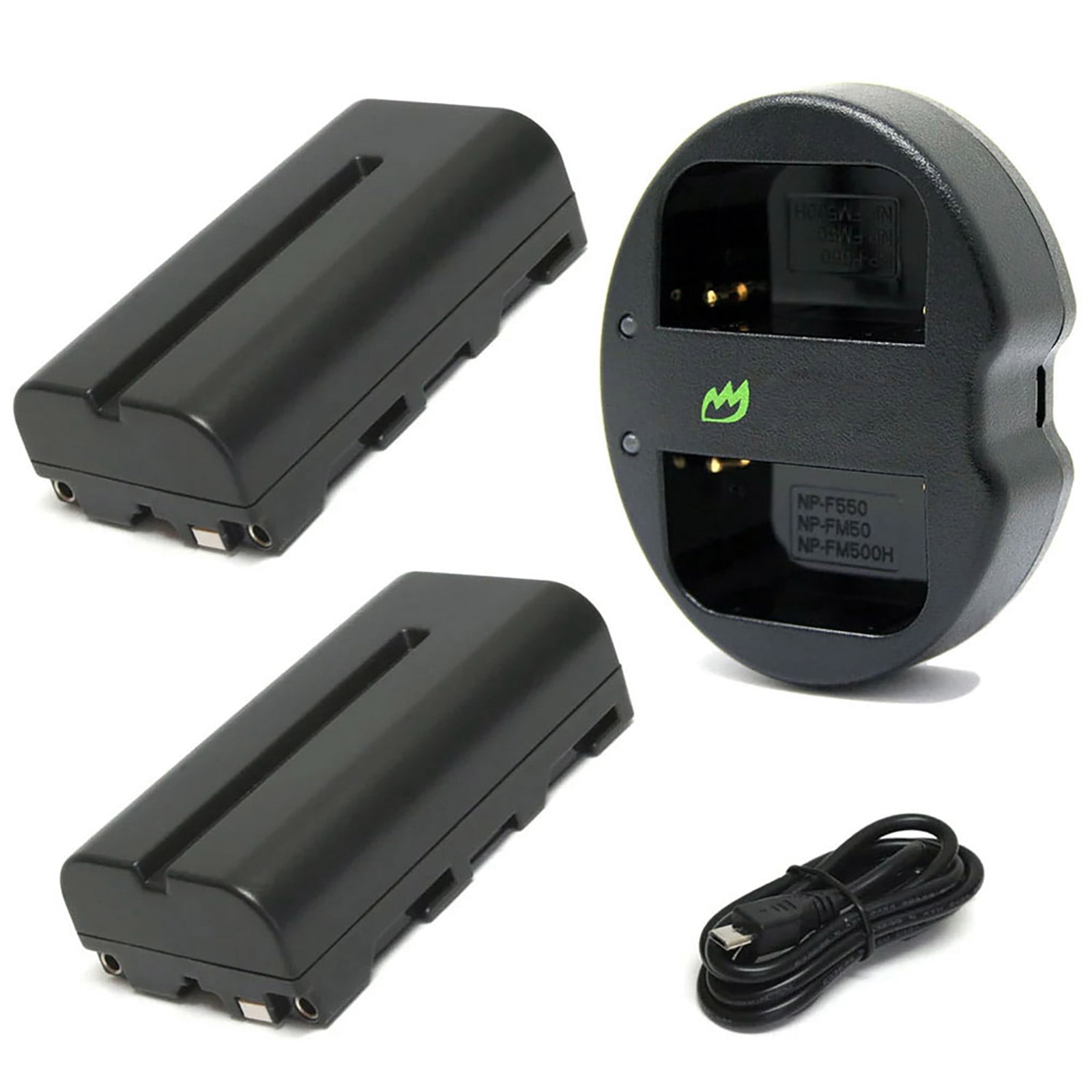 Replacement for Canon EOS 6D Battery (2-Pack, 2600mAh) and Dual