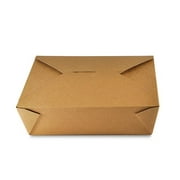 Royal #3 Kraft Folded Takeout Box, 7-3/4" x 5.5" x 2.5", 200 Ct