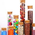 thumbnail image 4 of STOBOK High Borosilicate Glass Jars with Wooden Corks for Portable Storage 20Pcs, 4 of 4