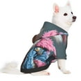 thumbnail image 2 of Fotbe Lady Duck Sudadera con Estampado para Perros Pequeños – Suéter con Capucha para Mascotas, Tela Suave de Forro Polar con Bolsillo-Medium, 2 of 7