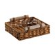 thumbnail image 3 of Cesta tejida a mano, organizador de cocina, novedosa cesta multiusos para pan y frutas. 21x21x7 cm, 3 of 9