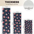 thumbnail image 4 of Pioneer Flower Floral Print Pattern Kitchen Rugs Sets Of 3,Kitchen Runner Rugs Non Skid Washable,Decorative Kitchen Floor Mats for Kitchen,Sink,Laundry,17X30 Inch + 17X47 Inch + 17X59 Inch, 4 of 6