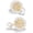 Yellow Pearl, variant on Double Sided Pearl Ball Stud Earrings for Women, 2 in 1 Front Back Imitation Pearl Earrings, 925 Sterling Silver Post Hypoallergenic Fashion Jewelry Gift