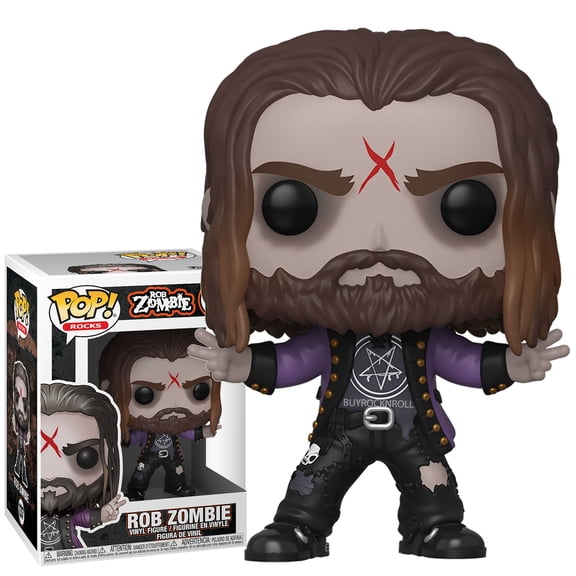 Rob Zombie Collectible Handpicked 2019 Funko Pop! Rocks Figure #137