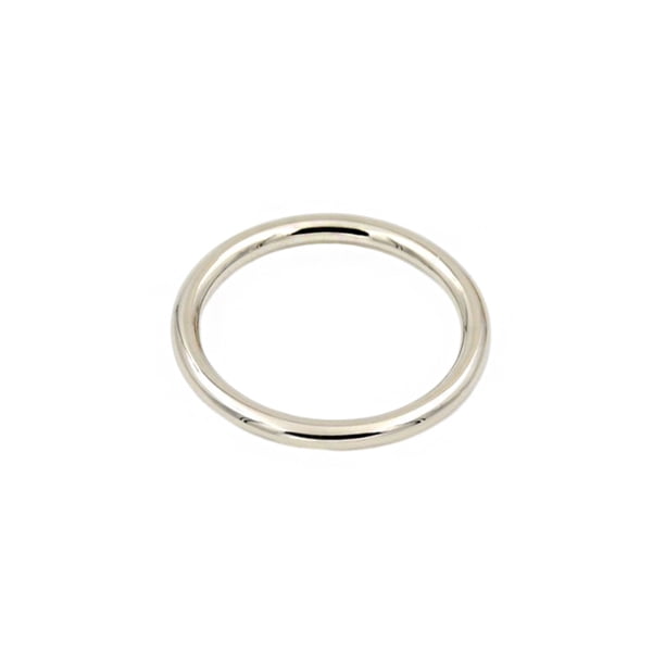 Wosthever Paquete de 10 llaves de 3cm, decoración de anillos, llavero redondo, organización profesional hecha a mano, círculo, accesorios artesanales Artesanía Plata Wosthever HA065675-03B