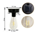 thumbnail image 6 of 2PCS Garden Lights Solar Panel Replacement Light LED Module with Bulb, 6 of 9