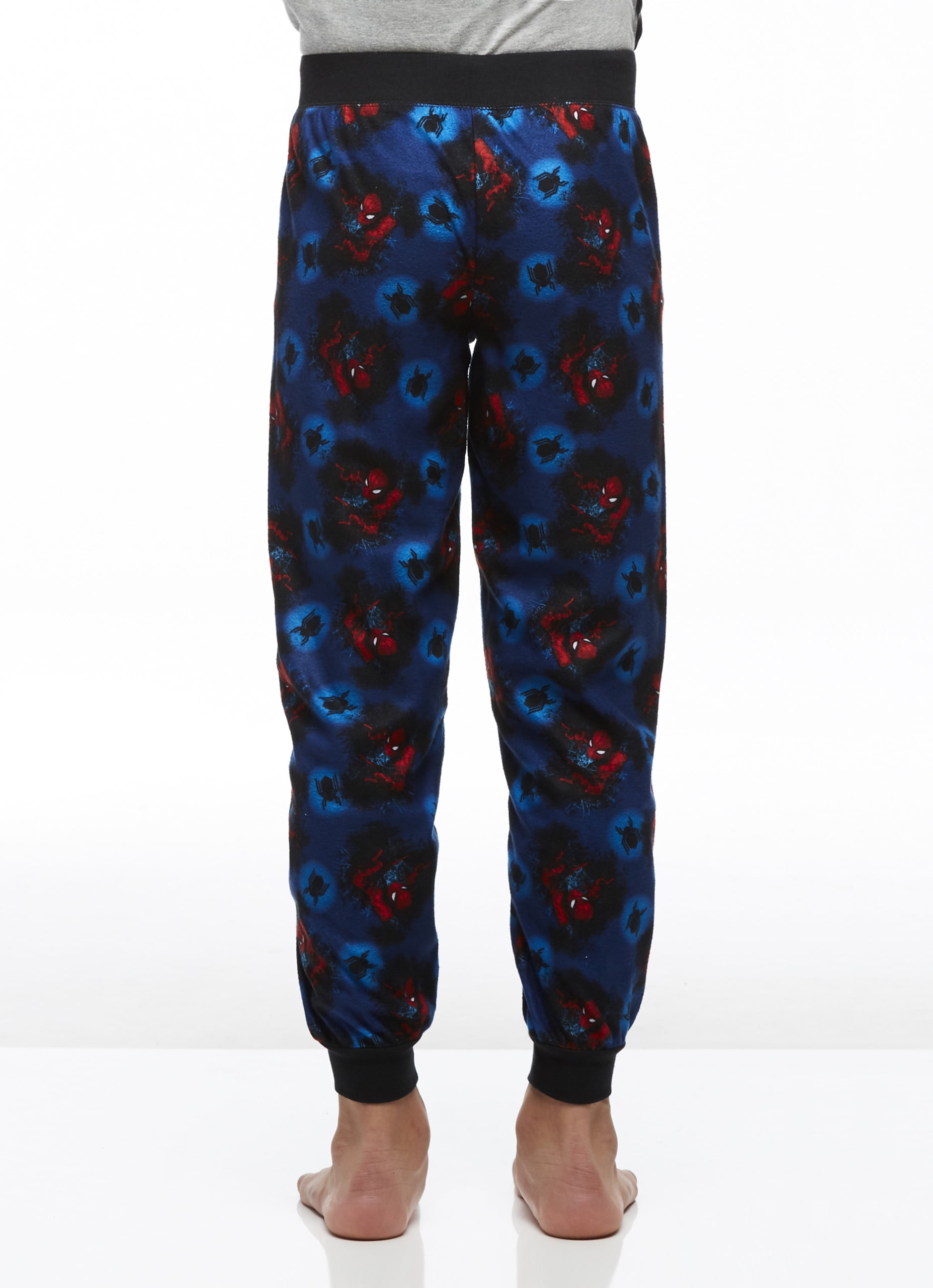 Big Boys Pajama Bottoms, Soft Jogger Pants, SpiderMan, by Jellifish