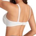 thumbnail image 5 of XFeng Women Floral Lace Underwire Bra, V Neck Adjustable Thin Straps Support Comfort Bra, 5 of 5