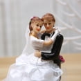 thumbnail image 6 of ZPAQI Wedding Couple Doll Figurine Party Wedding Decoration Accessory Gift, 6 of 9