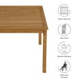 thumbnail image 2 of Vienna Dining Table in Natural, 2 of 9