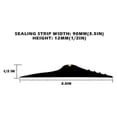 thumbnail image 4 of Universal 10Ft Garage Door Seal Strip Weatherproof Rubber Threshold, 4 of 5