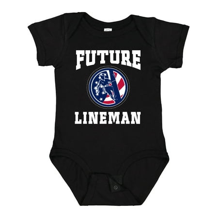 

Inktastic Future Lineman Gift Baby Boy Bodysuit