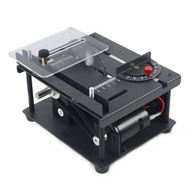 TFCFL Mini Table Saw Set Woodworking DIY Cutter Electric Bench Table