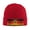 Red, variant on German Flag With The German Winter Beanie Hats for Men Women Warm Cozy Knitted Cuffed Skull Cap Black