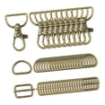 thumbnail image 4 of 50 Uds llavero ganchos giratorios ganchos giratorios llavero con llavero deslizante gancho giratorio a granel Hardware para bolsa de fabricación de, 4 of 8