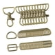 thumbnail image 4 of 50 Uds llavero ganchos giratorios ganchos giratorios llavero con llavero deslizante gancho giratorio a granel Hardware para bolsa de fabricación de, 4 of 8