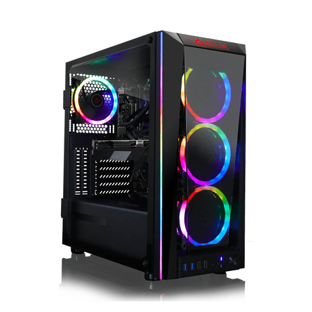 CLX - SET Gaming Desktop - Intel Core i9 10850K - 16GB Memory - NVIDIA GeForce RTX 3070 - 480GB SSD + 2TB HDD - Black