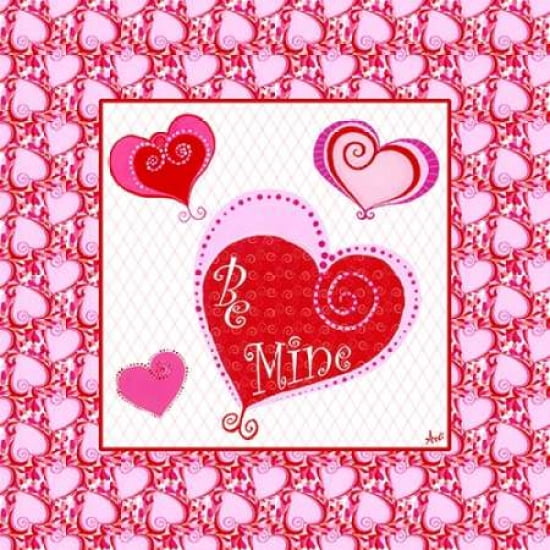 Art for the Heart II Canvas Art - Andi Metz ()