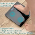 thumbnail image 6 of Moss & Stone Smart Digital Body Weight Scale, LCD, 400 lb Capacity, Black, 6 of 7