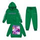 thumbnail image 1 of Kid Girl Pop Singer Hoodie Set,Casual Fashion Christmas Print Long Sleeve Pullover Casual Sweatshirt Pullover Crew Neck Oversized Sweatshirt, 120, 1 of 2