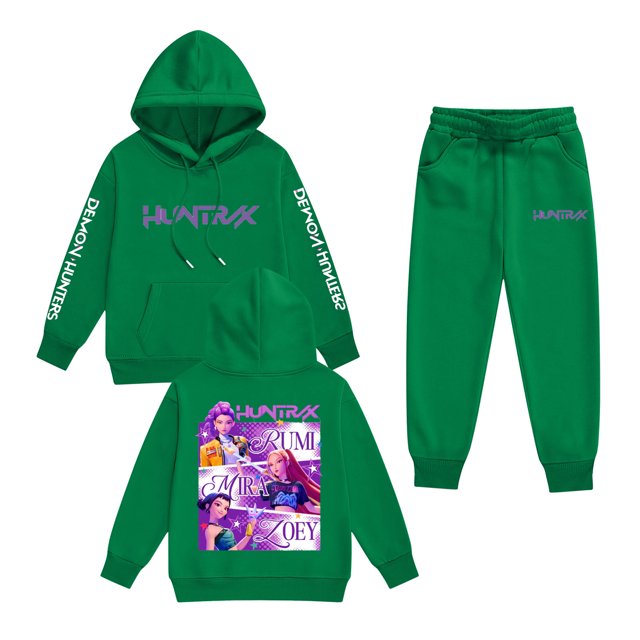 Kid Girl Pop Singer Hoodie Set,Casual Fashion Christmas Print Long Sleeve Pullover Casual Sweatshirt Pullover Crew Neck Oversized Sweatshirt, 120