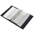 thumbnail image 3 of 0201 Series 51 Types Capacitors Electronic Components Assortment Kits Sample Book Black, 3 of 4
