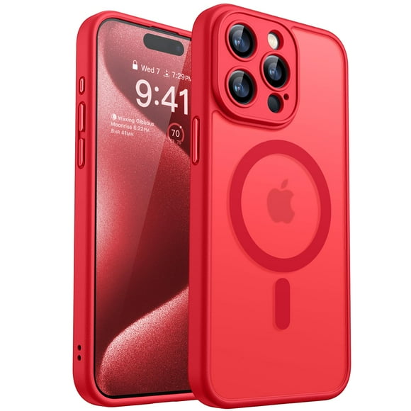 Funda magnética CANSHN compatible con iPhone 15 Pro Max