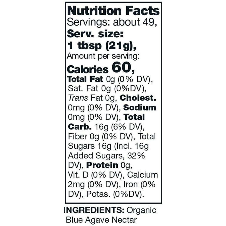 Kirkland Signature Organic Blue Agave All Purpose Sweetener, 36oz