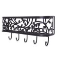 thumbnail image 2 of Design Imports Z01650 Wall Mount Mail & Key Organizer, Black, 2 of 7