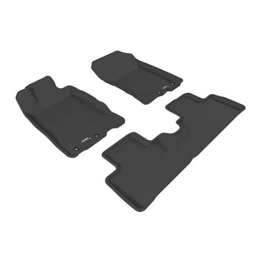 3D MAXpider Custom Fit Kagu Floor Mat (Black) Compatible with Honda Insight 2010-2014 - R1 R2