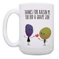 thumbnail image 2 of ThisWear Mom Gift Set Thanks for Raisin Me Punny Mom Daughter Mom Son Gifts 2 Pack 15oz Mugs Cups Multi, 2 of 4