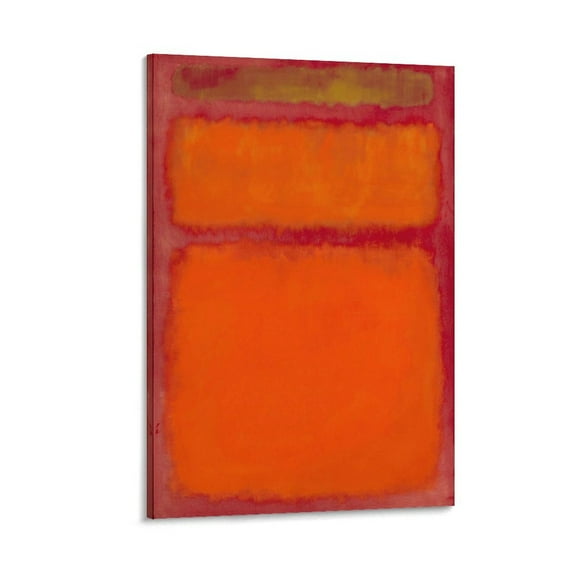 Painter Mark Rothko Abstract Color Field (Orange, Red, Yellow 1) Posters Print Photo Art Painting Poster Decor Posters 20x30inch(50x75cm)
