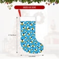 thumbnail image 4 of Salouo Flying Bees Print Christmas Stockings,Large Xmas Stocking Set of 1 Holiday and Farmhouse Stocking for Christmas Holiday Party Decoration(17.7*11 Inch), 4 of 7