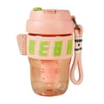 thumbnail image 3 of Axioma Coffee Cup with Lid Water Drinking Bottle 19.6oz Water Cup Portable Water Bottle Pink, 3 of 7