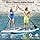 SereneLife Inflatable Stand Up Paddle Board - Wide Stable Design, Non-Slip Deck for Adults & Youth with Premium Paddle Board Accessories, Carry Bag, Dual Action Pump, Paddle, Ankle Leash