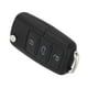 thumbnail image 1 of Carcasa de llave remota de entrada sin llave de 3 botones Unique Bargains para VOLKSWAGEN Passat 2002-2005, 1 of 7