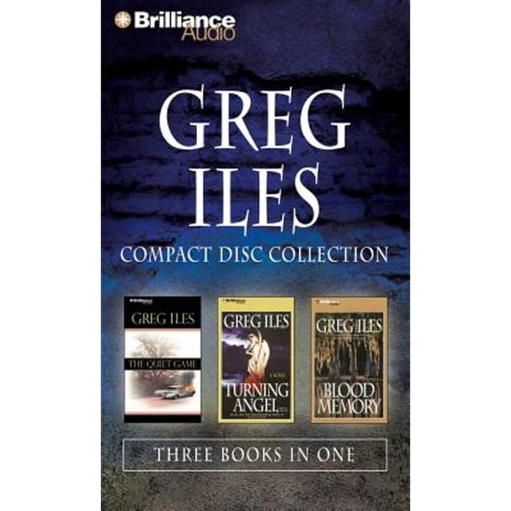 Pre-Owned Greg Iles CD Collection: The Quiet Game, Turning Angel, and Blood Memory